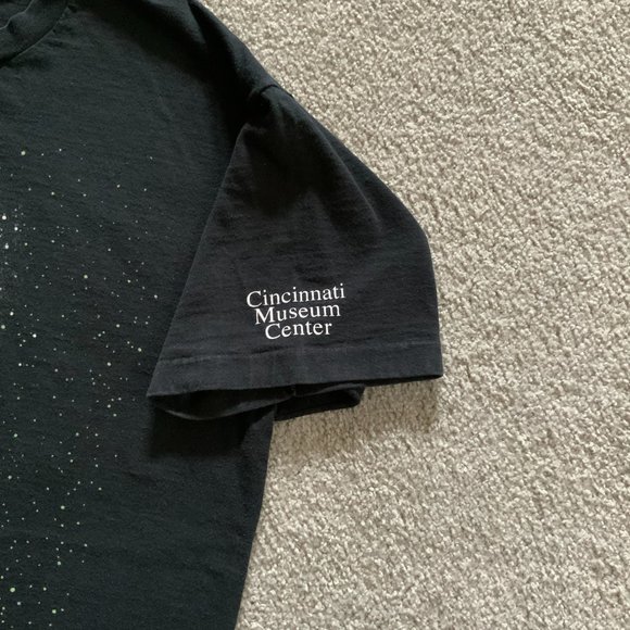 Cincinnati Museum Center - Comets On Tour commemoration Black Unisex T-Shirt - Picture 6 of 9